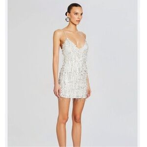 RETROFETE HAVEN EMBELLISHED DRESS